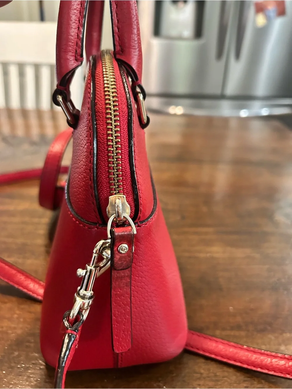 Kate Spade Mini Carli Grove Street Leather crossbody Purse And Wallet